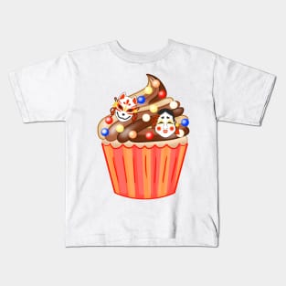 Summer Festival Cupcake Kids T-Shirt